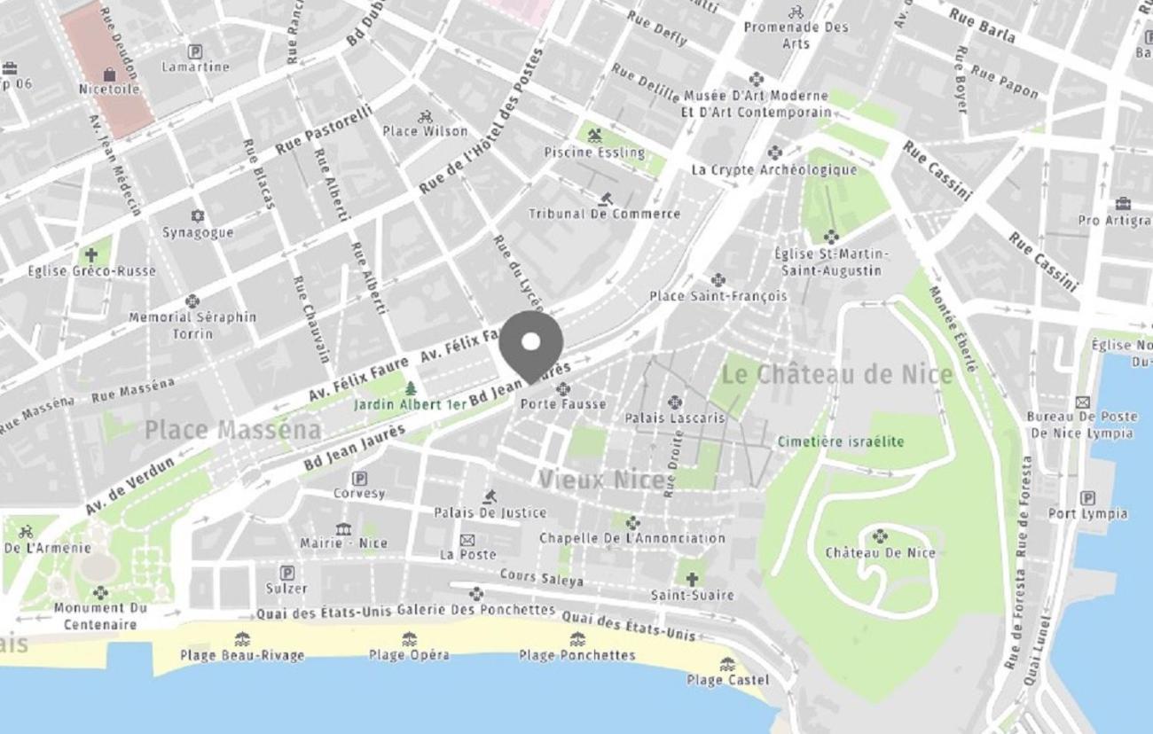 Aparthotel Riviera - Nice Cote D'Azur - Old Town - Promenade Des Anglais Εξωτερικό φωτογραφία